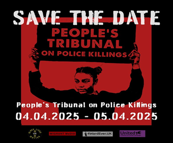 People's Tribunal event banner