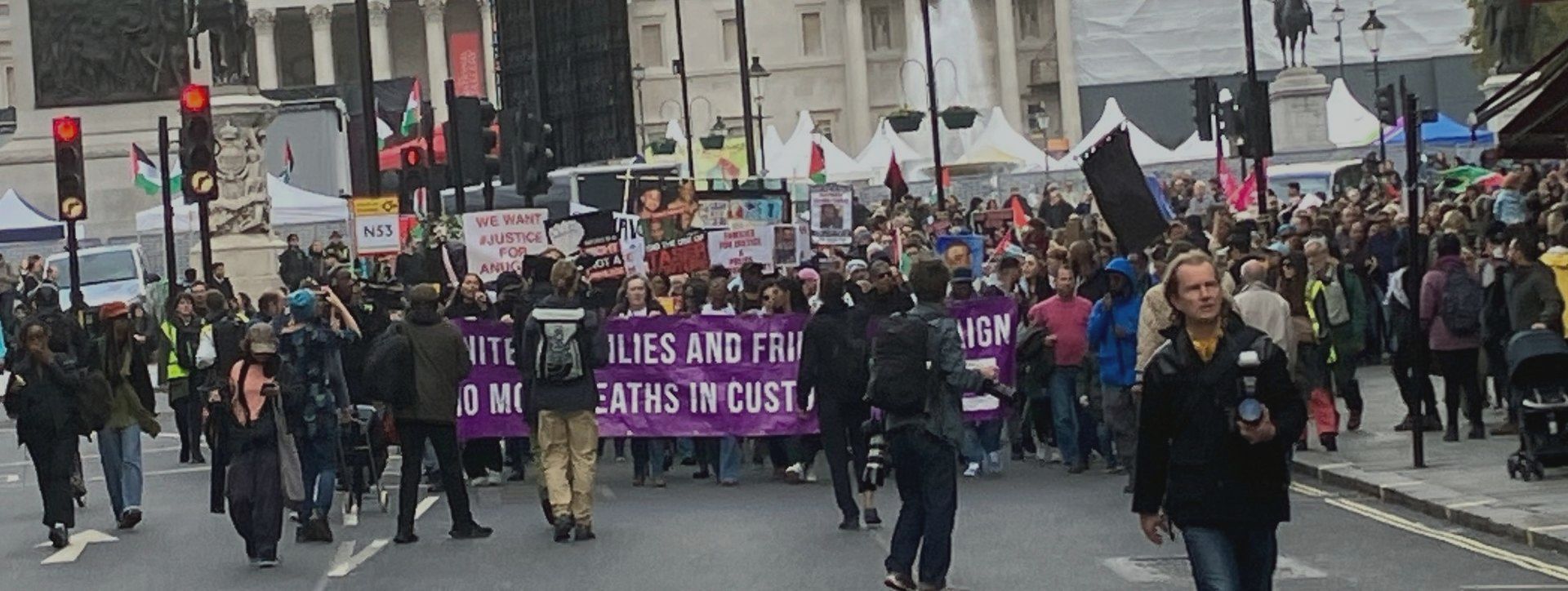 Protest in London