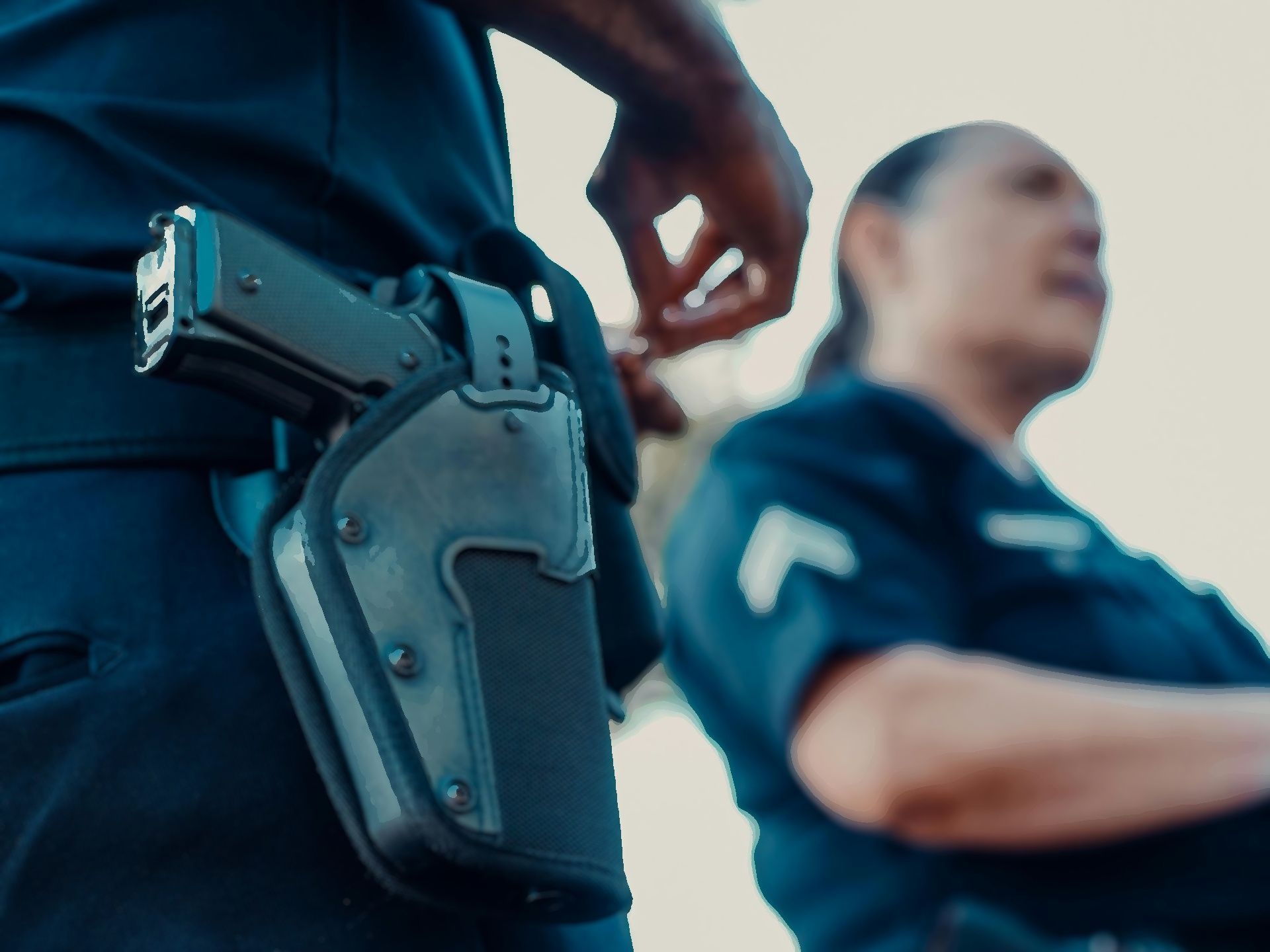 Armed officers