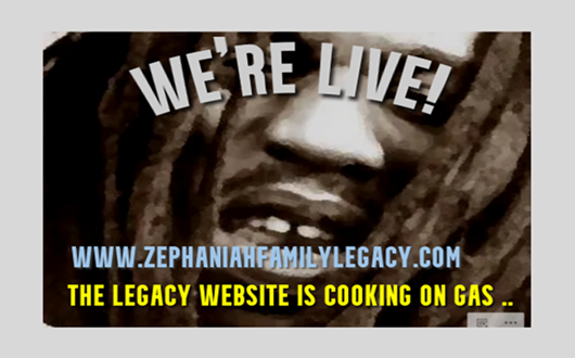 Benjamin Zephaniah Family Legacy Group website
