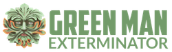 Green Man Exterminator Logo