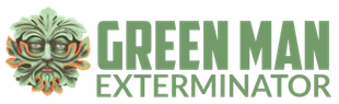 Green Man Exterminator Logo