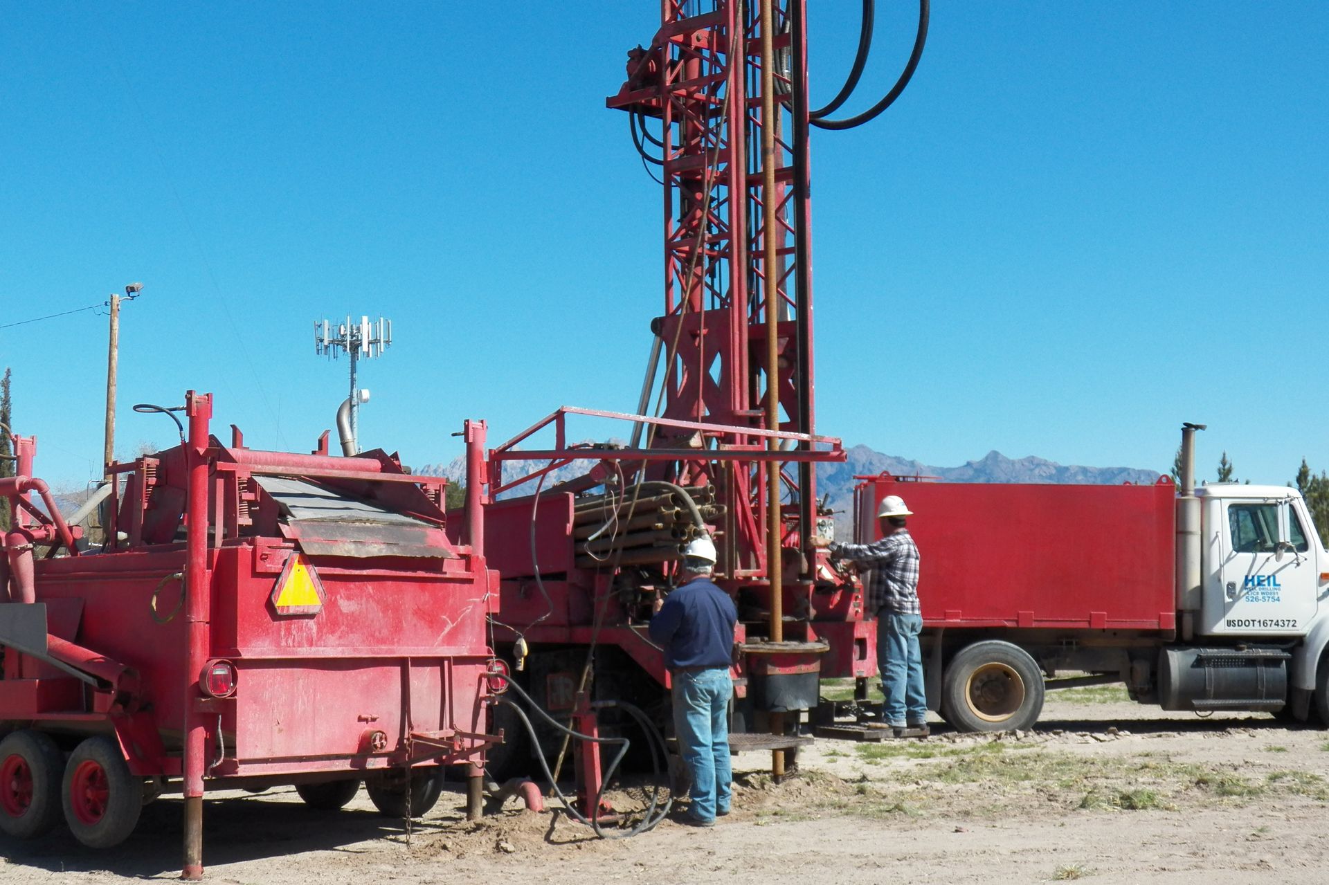 Drilling and Concrete Machinery — Las Cruces, NM — Barron Well & Pump, LLC