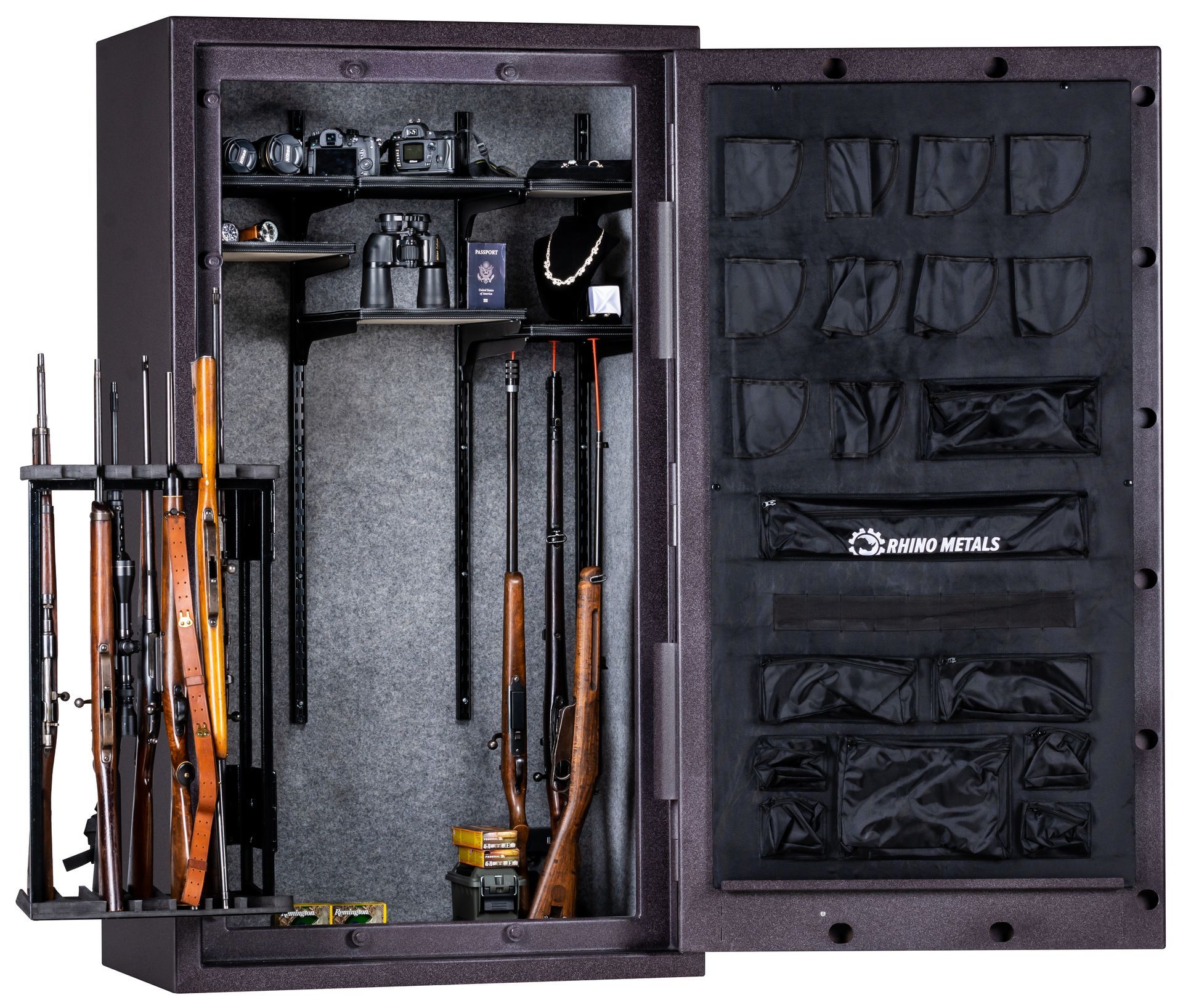 inside open gun safe | Cherrystone by Rhino | Missouri