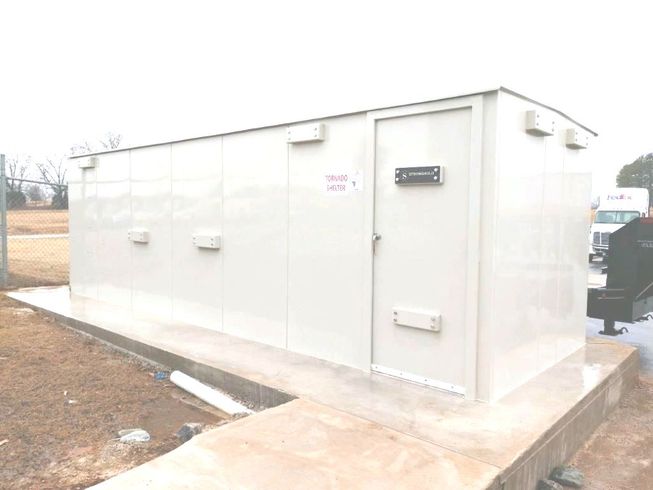 Above ground commercial storm shelter in Dresden | Best storm shelters near me Springfield MO