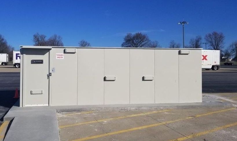 Above ground commercial storm shelter in Louisville | Stronghold in Springfield MO