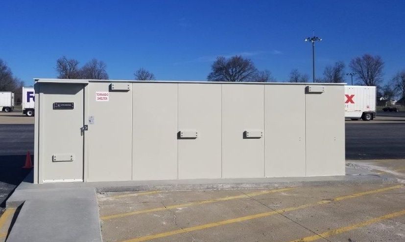 Above ground commercial storm shelter in Louisville | Stronghold in Springfield MO