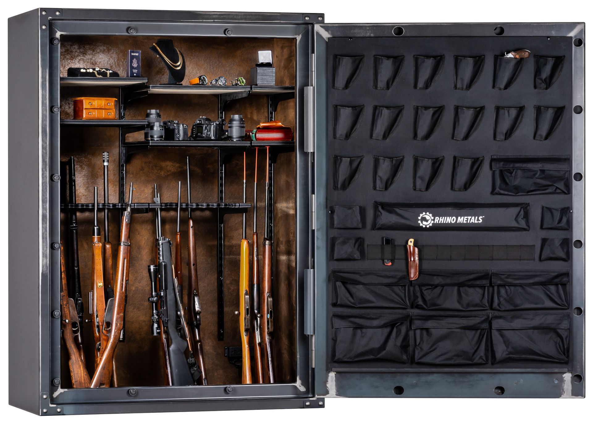 inside black rhino gun safe for sale near springfield mo