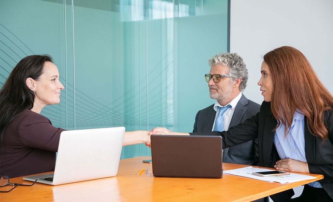 Interviewers Hiring a skilled person 