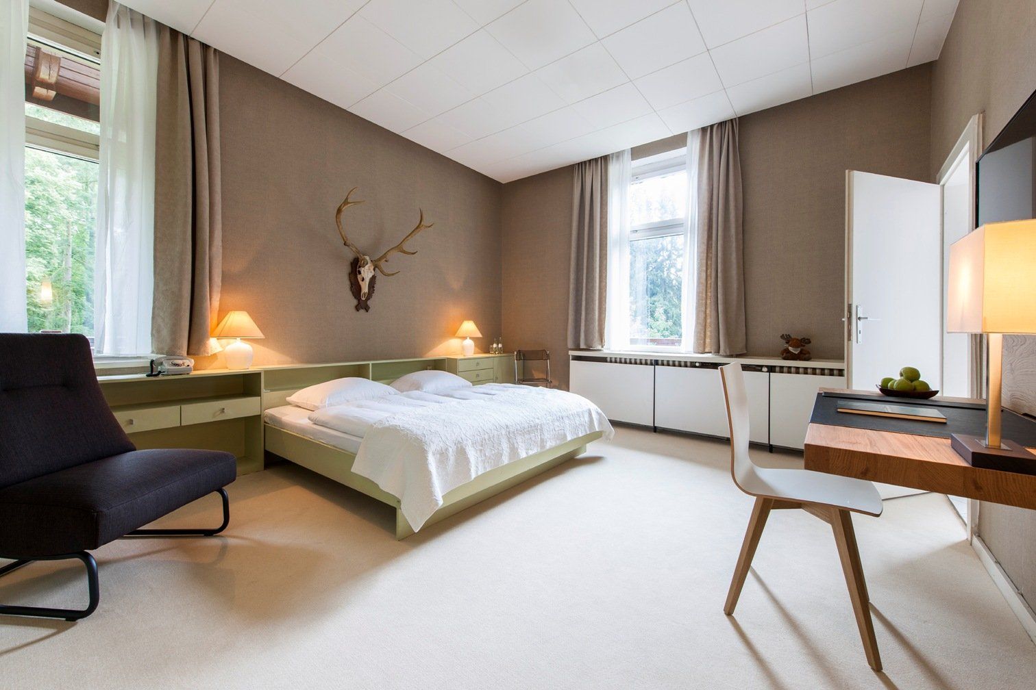 Hubertus Suite Schlafzimmer