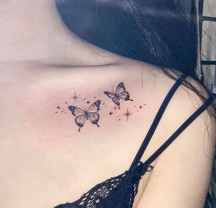 a butterfly tattoo