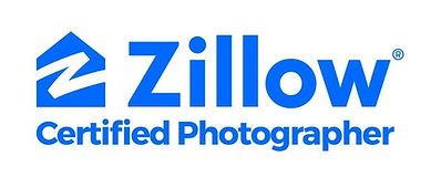 the zillow logo is a certified photographer .