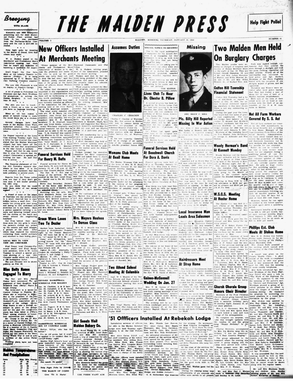 Link To Newspapers Archives