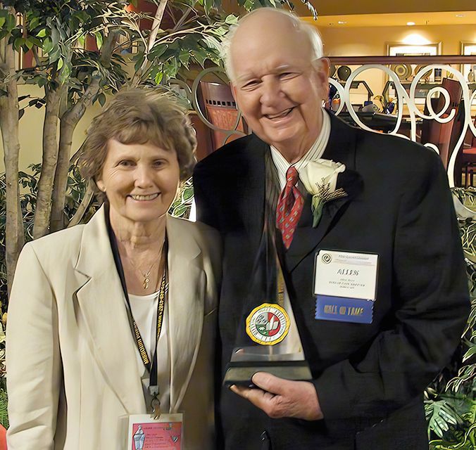 Frances and Allen Black - Newspaper Hall of Fame Award 2004