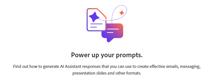 A screenshot of a website that says power up your prompts.
