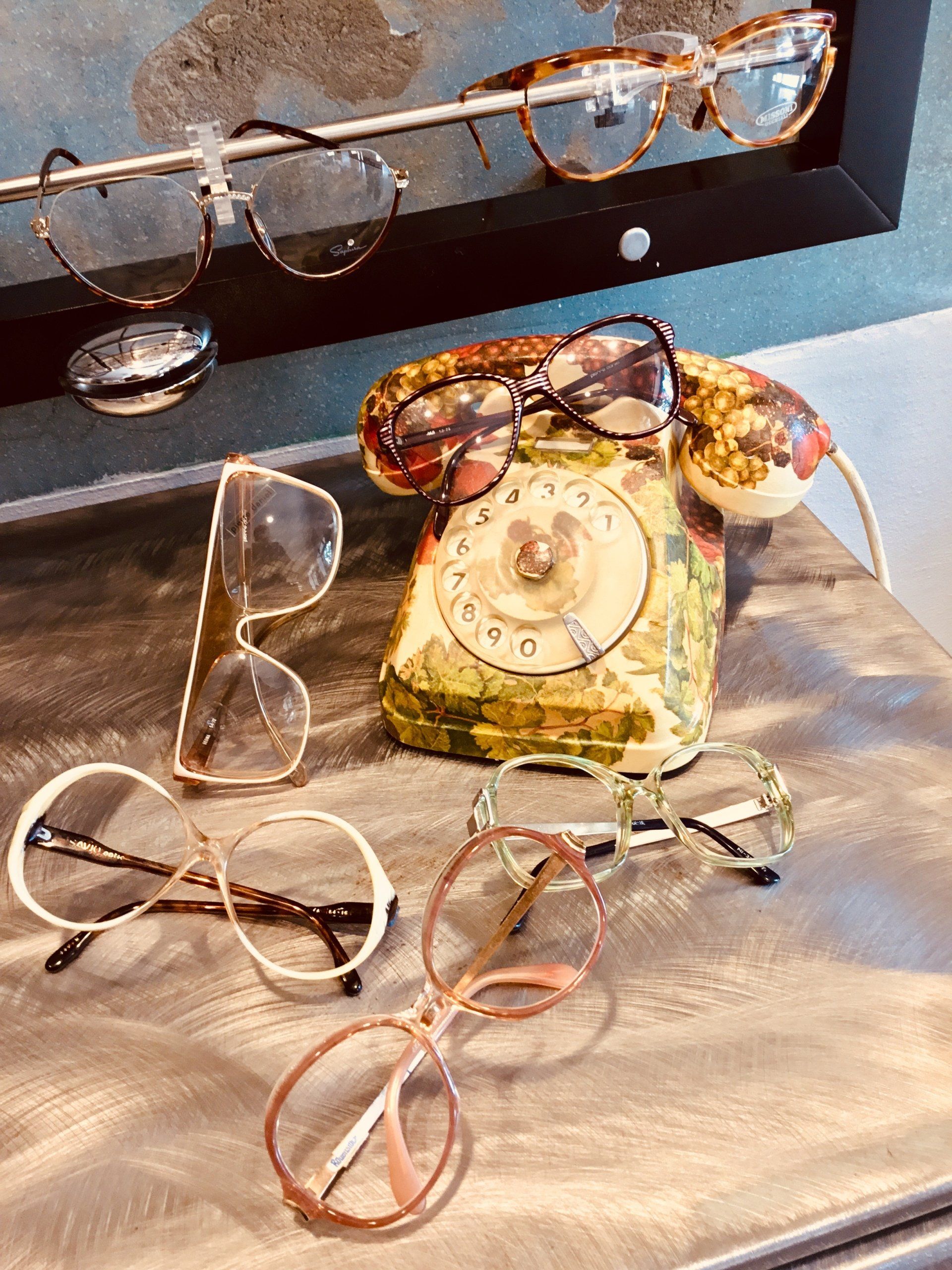 occhiali vintage tondi