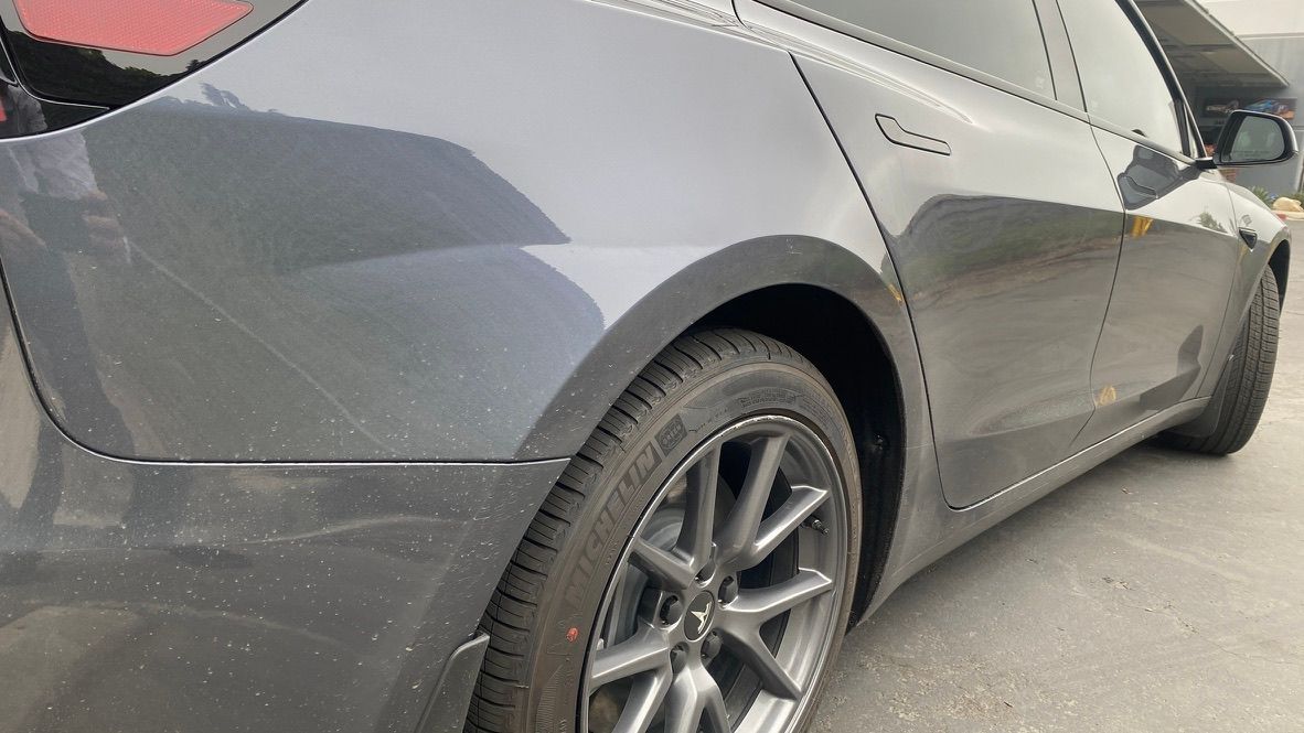 fixing creases with paintless dent repair in San Diego