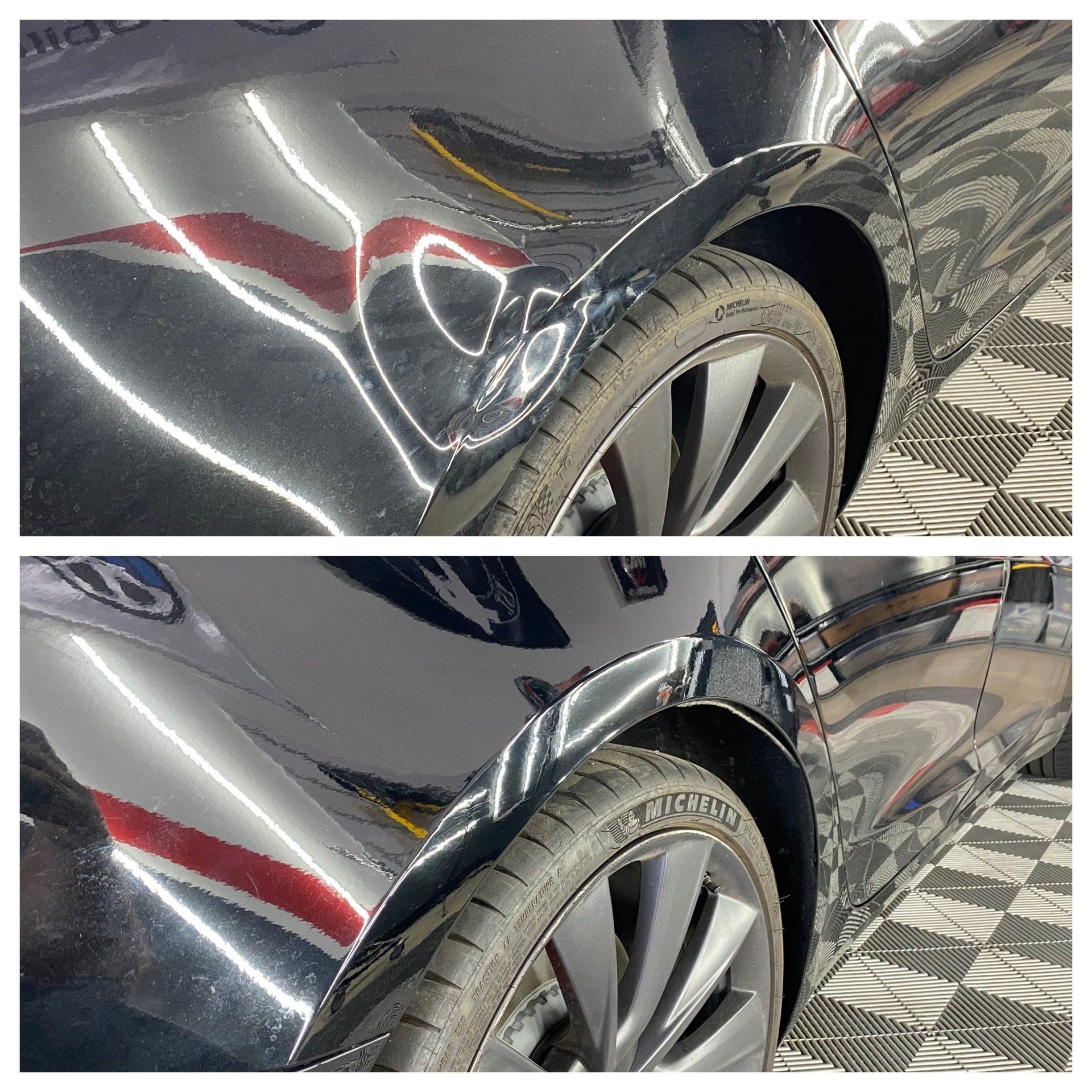 Tesla dent repair San Diego