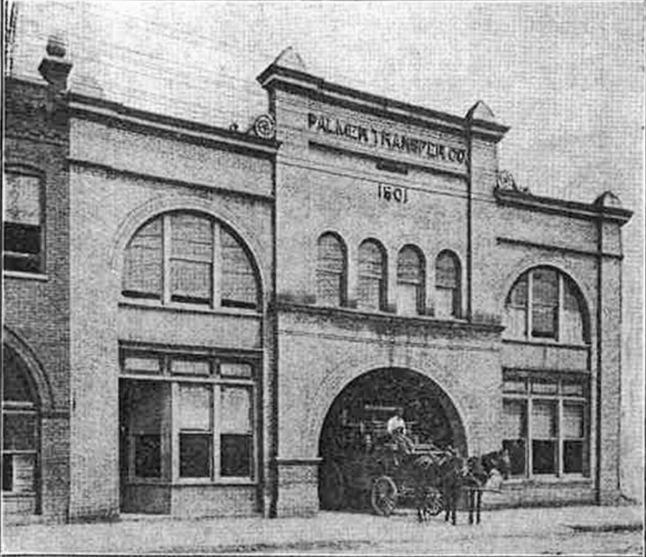 Black and white photo of historic Old Terrell Distillery
