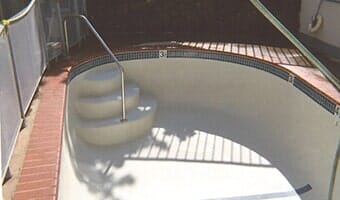 Commercial Pool Plastering Sylmar | Pool Side Under Construction | Sylmar, CA