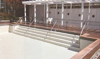 Pool Plastering | Pool Side Under Construction | Sylmar, CA