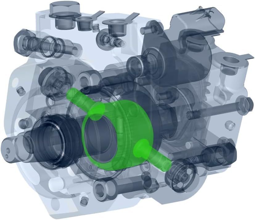 3D RENDER CUTAWAY OF S&S DCR INJECTION PUMP
