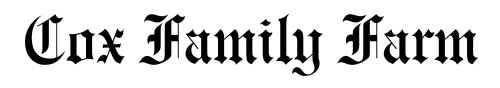 Cox Family Farm logo
