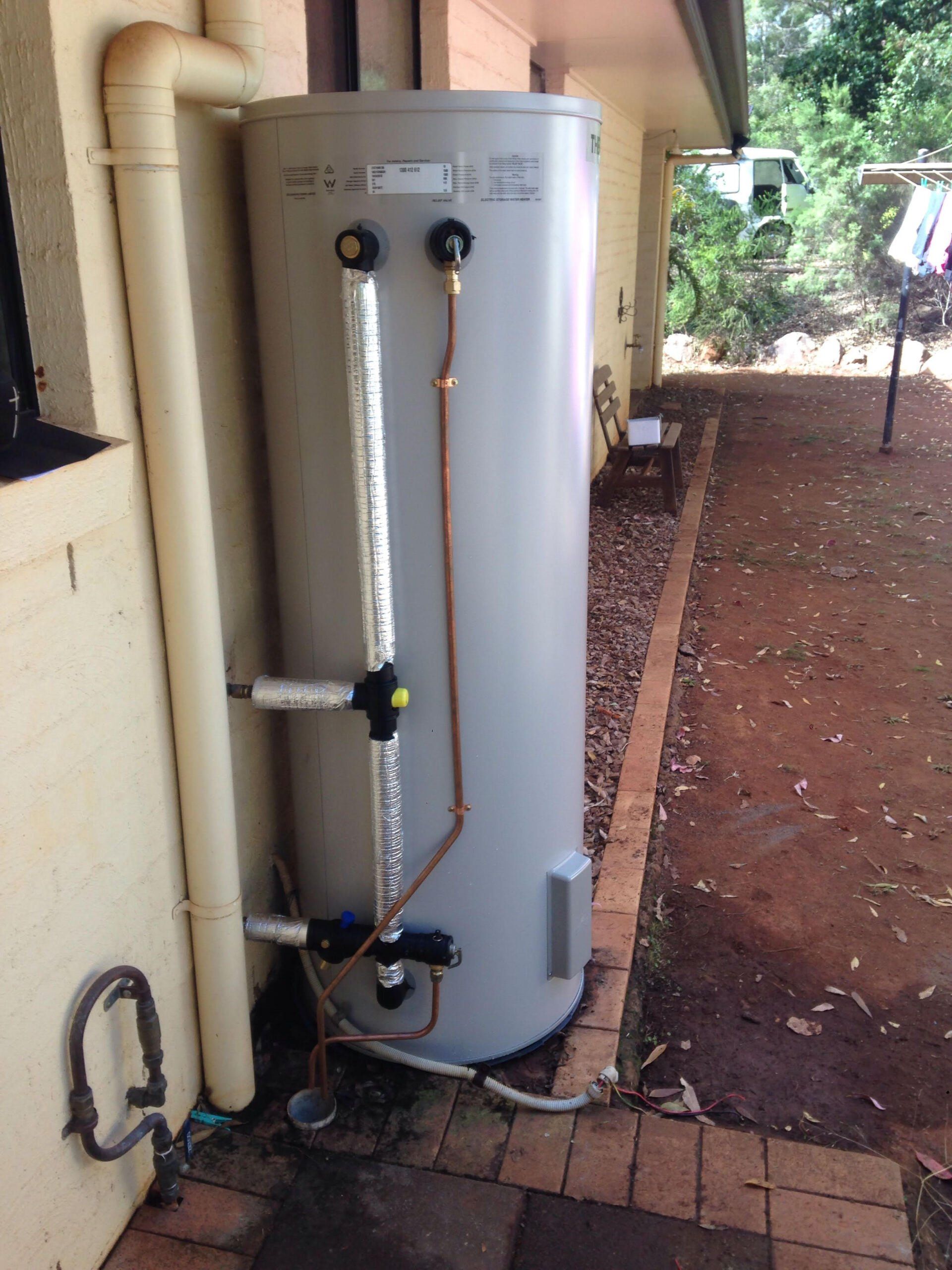 A picture of a healthy hot water system!