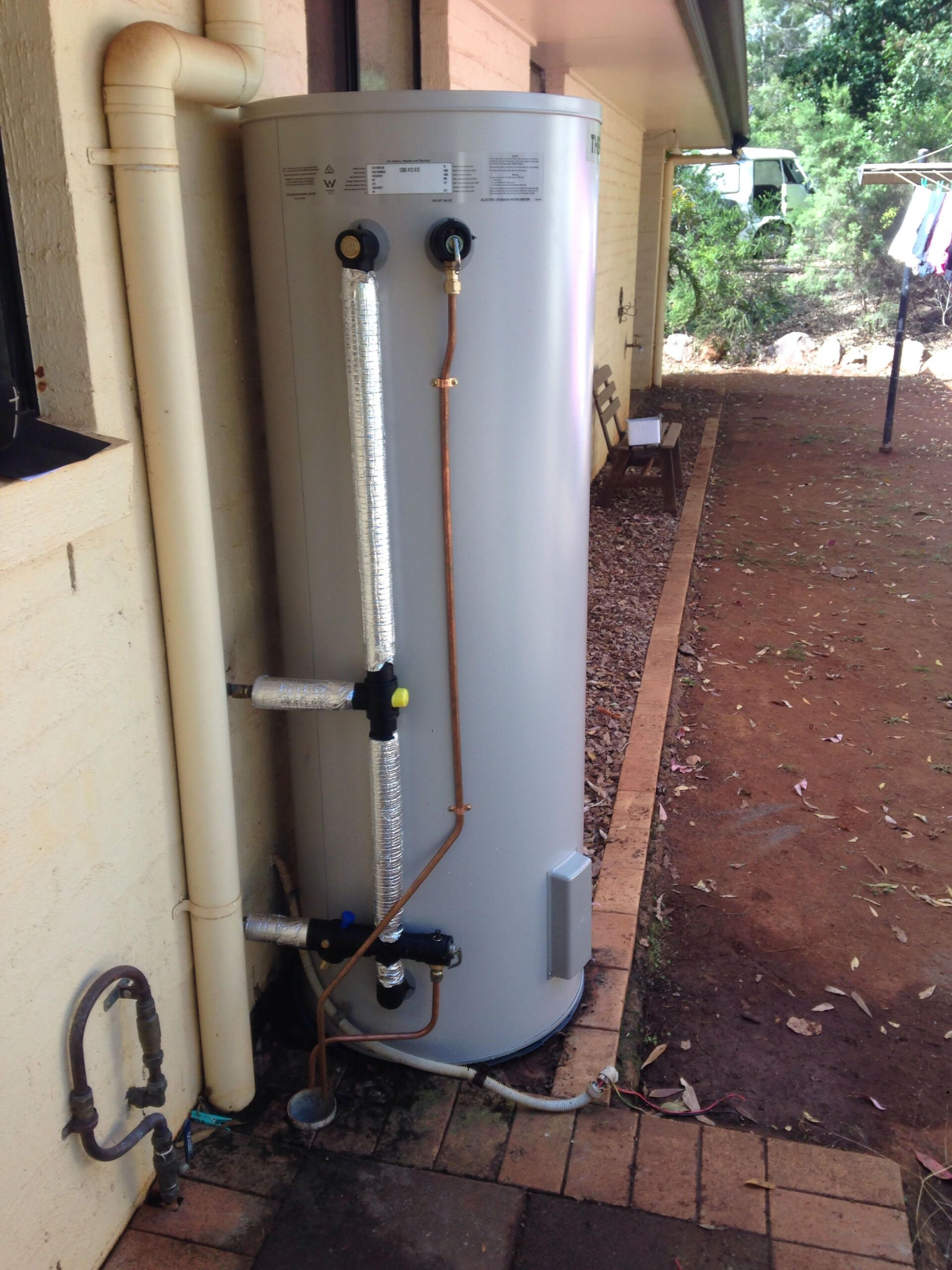 A new hot water system