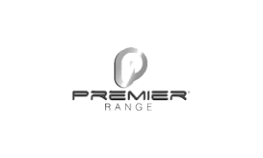 The premier range logo is on a white background.