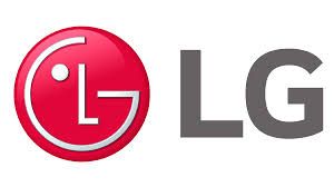 The lg logo is a red circle with a white l on it.