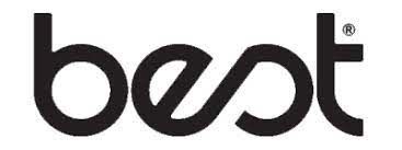 The word best is written in black on a white background.