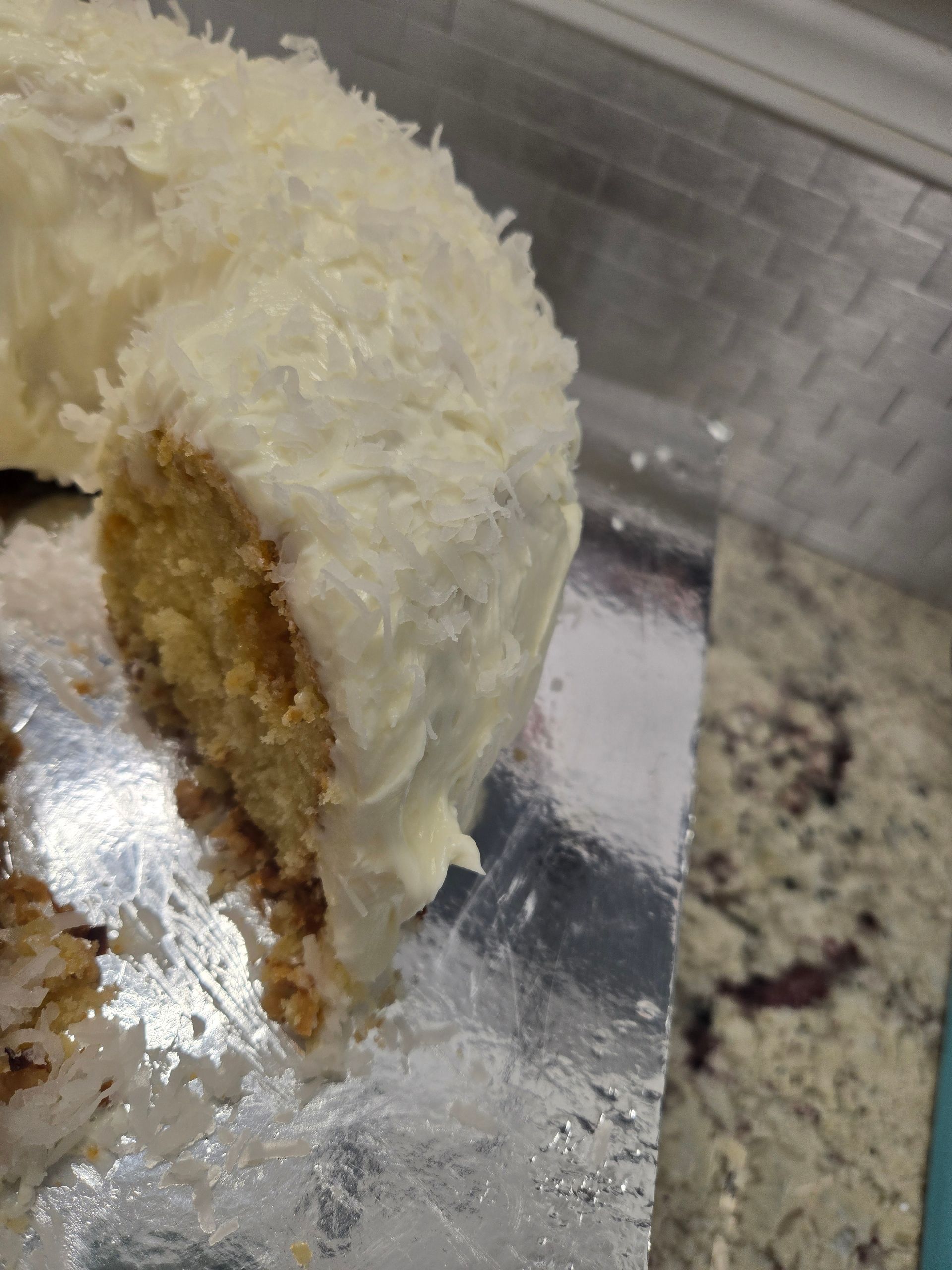 White Chocolate Coconut Bundt Cake (aka The Tom Cruise Cake)