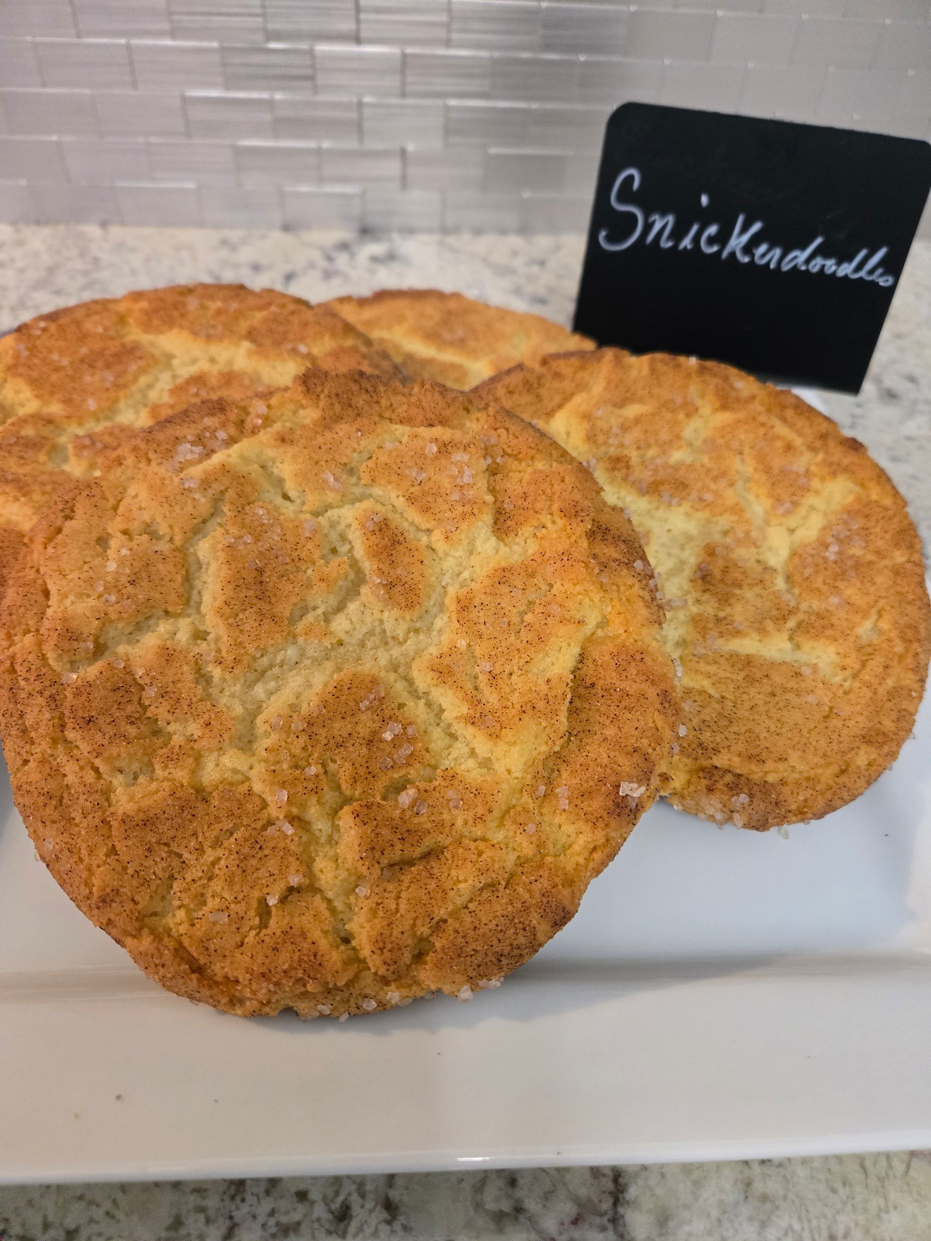 Large Snickerdoodles