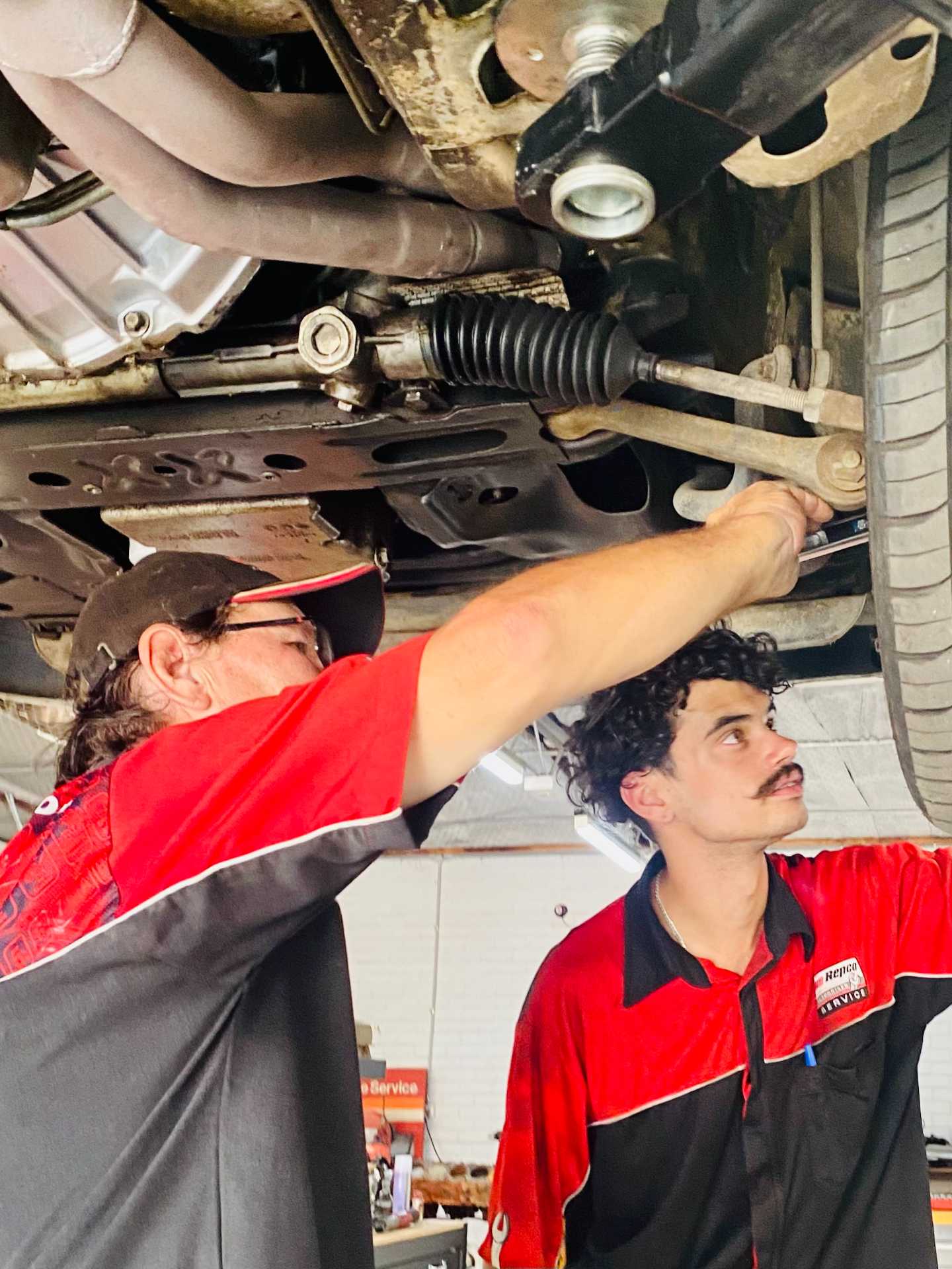 Mechanics Working On Suspension — Local Mechanic in Kingaroy, QLD