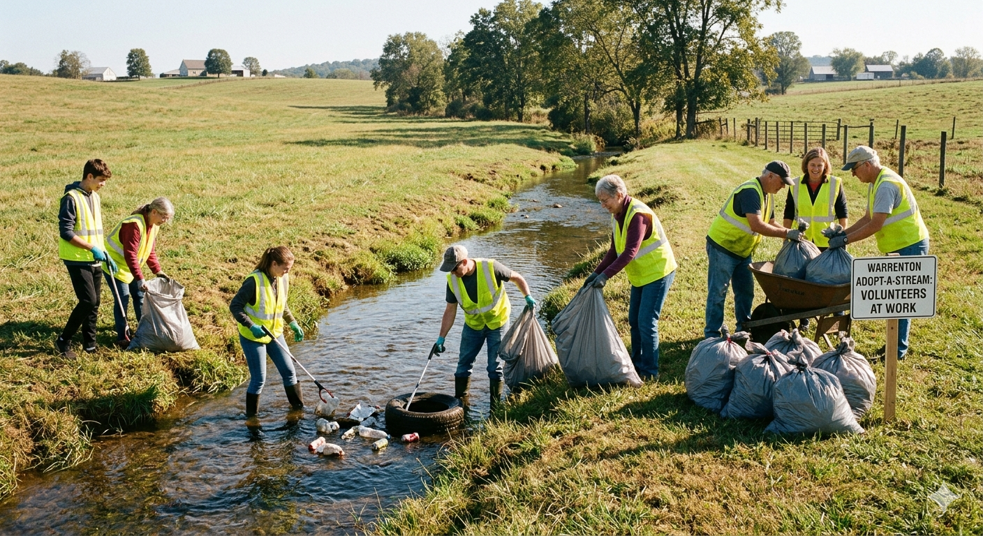 Adopt  a Stream in Fauquier County