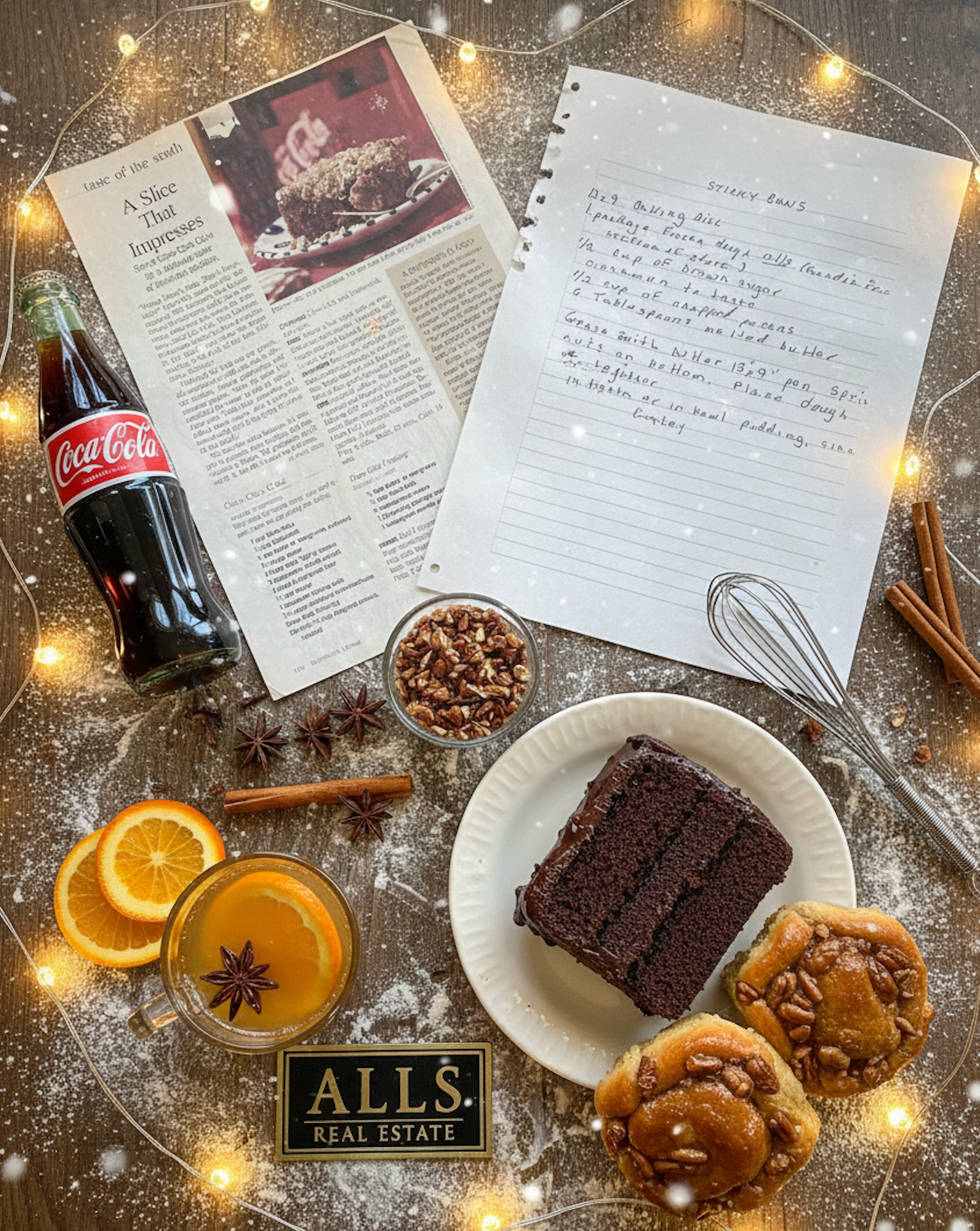 We are so pleased to share the authentic, handwritten recipes that are staples for the Alls family e