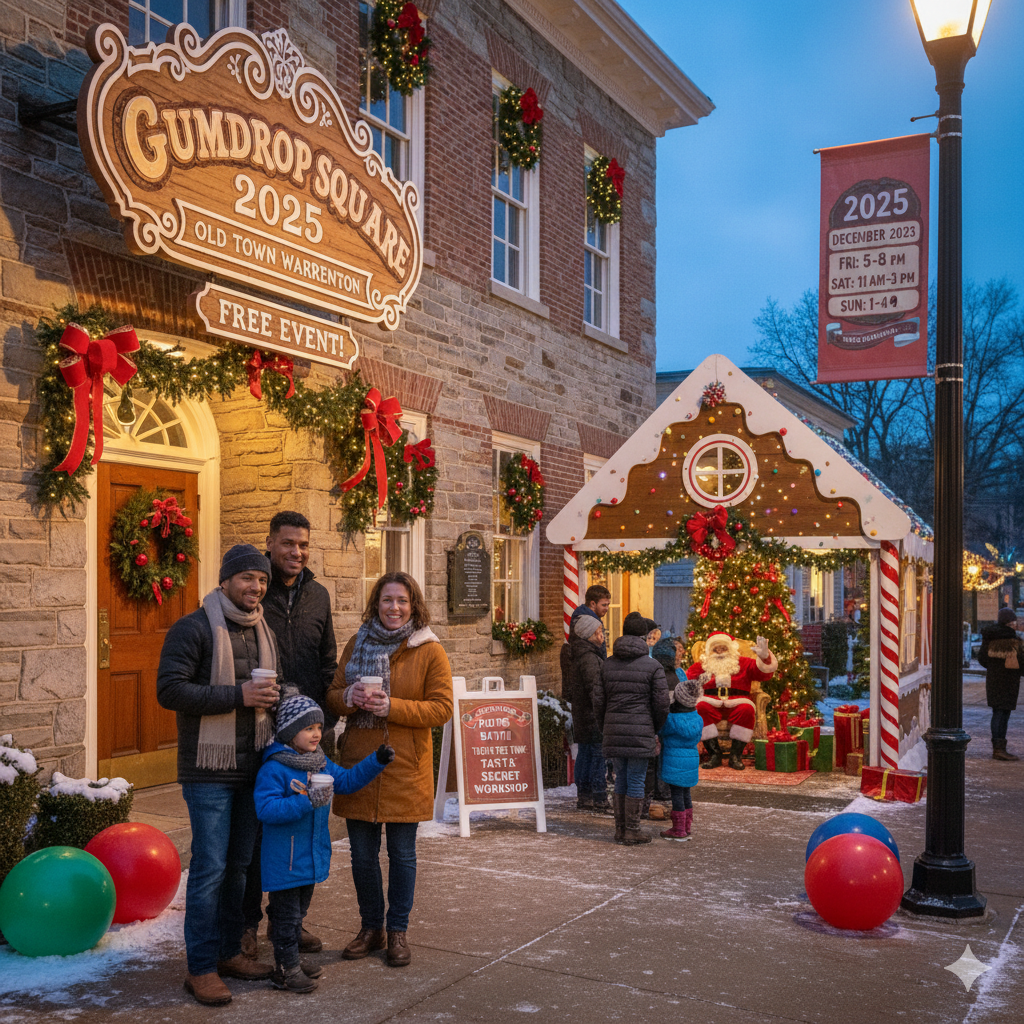 It's the most Wonderful time of the Year! Warrenton, VA always does it right on the Holidays.