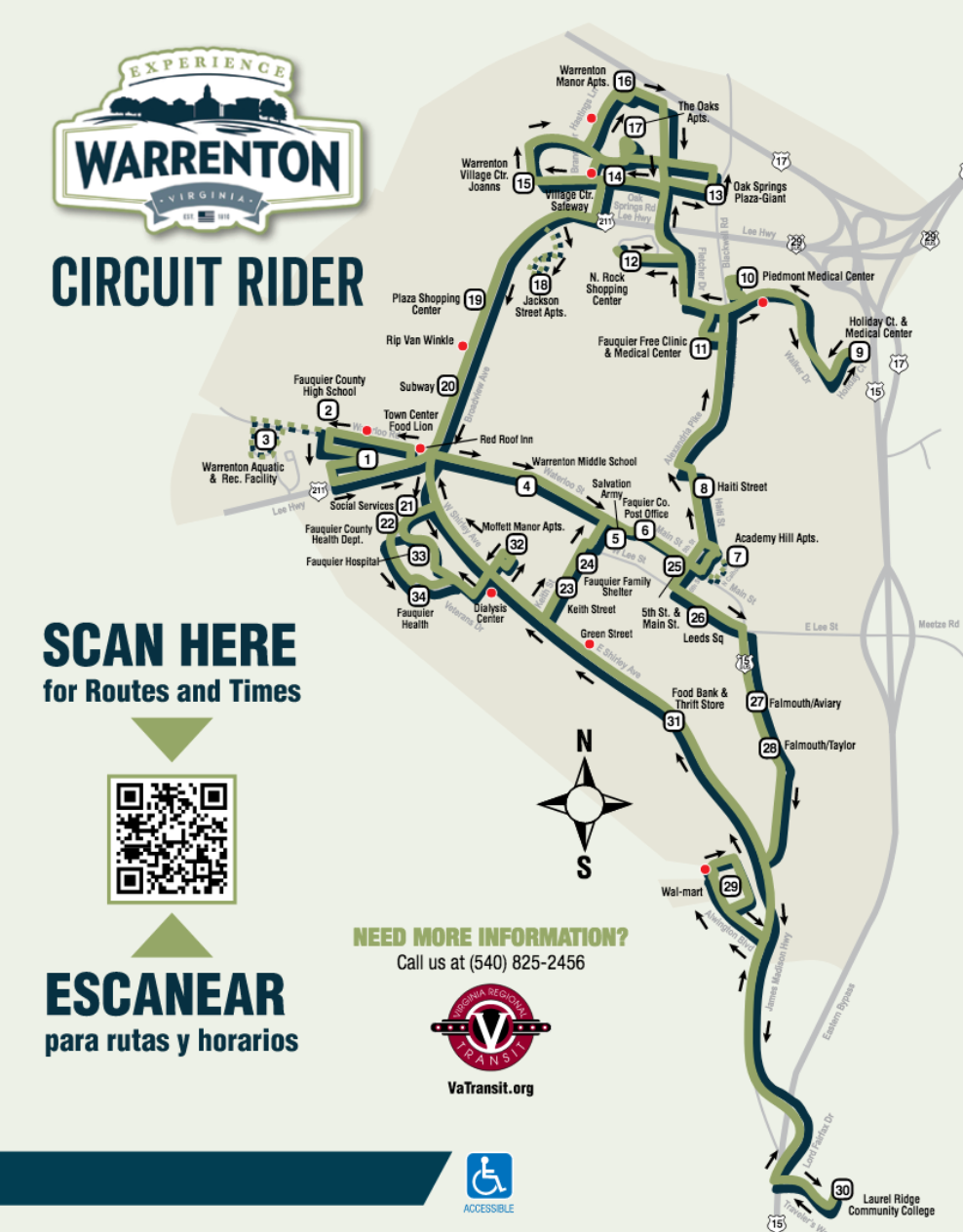 Circuit Rider for just $0.50 per way? Check out this easy way to get around Warrenton, VA