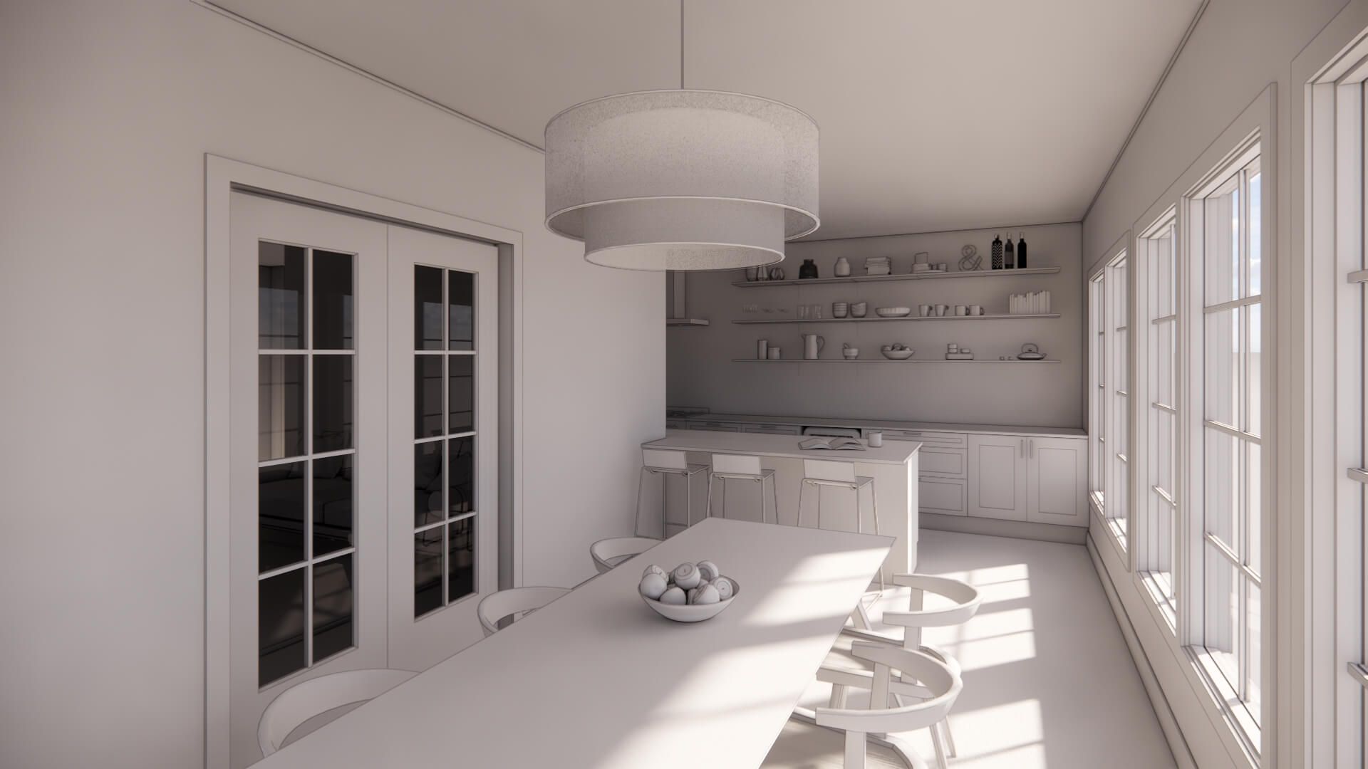 3D Design Dining Room