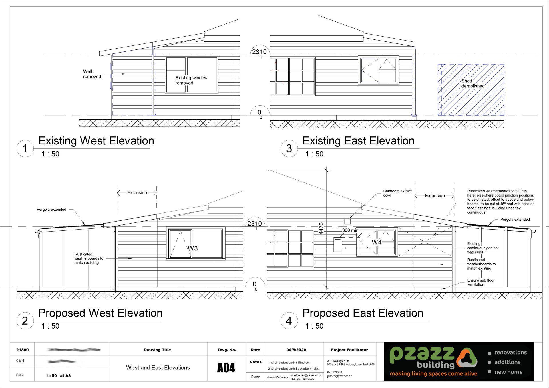A black and white drawing of a house on a white background.