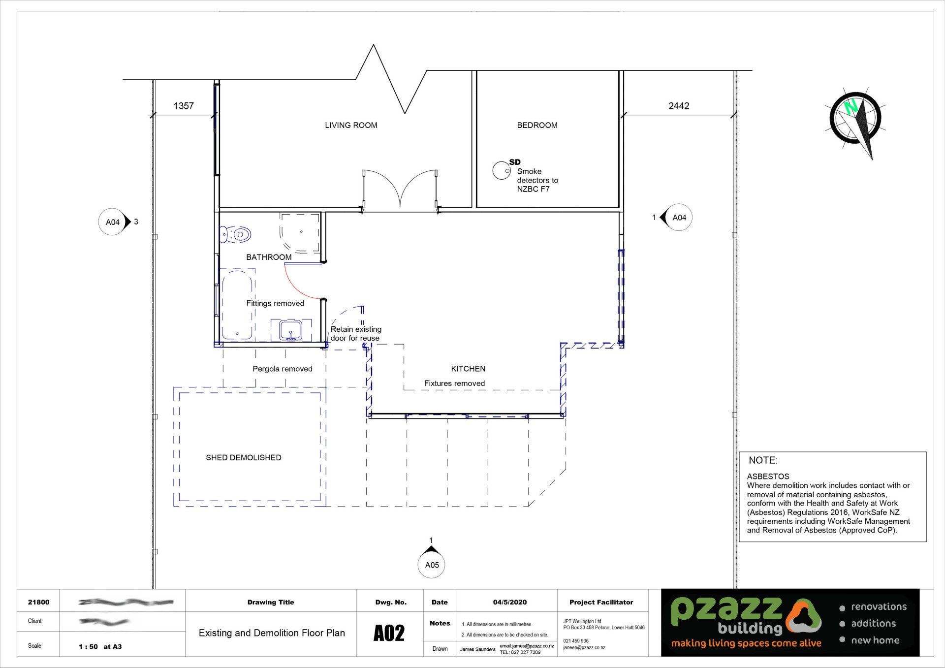 A floor plan of a house on a white background.