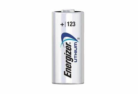 CR123a Batterij - Energizer Ultimate Lithium - 10 stuks.