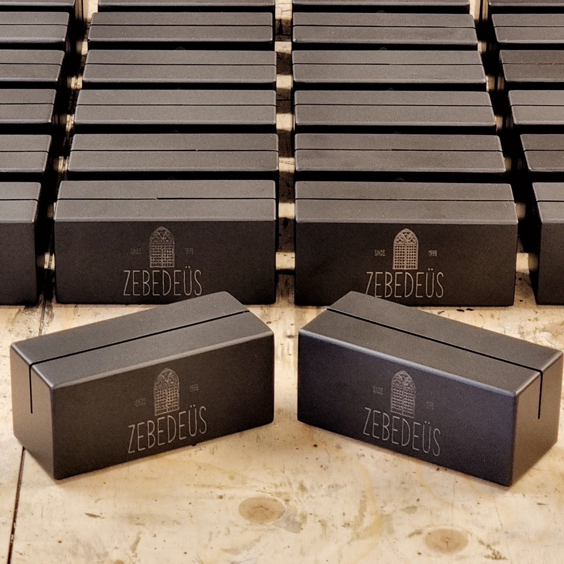 Verschillende Menukaart houders