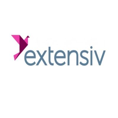 A logo for a company called extensiv with a bird on it