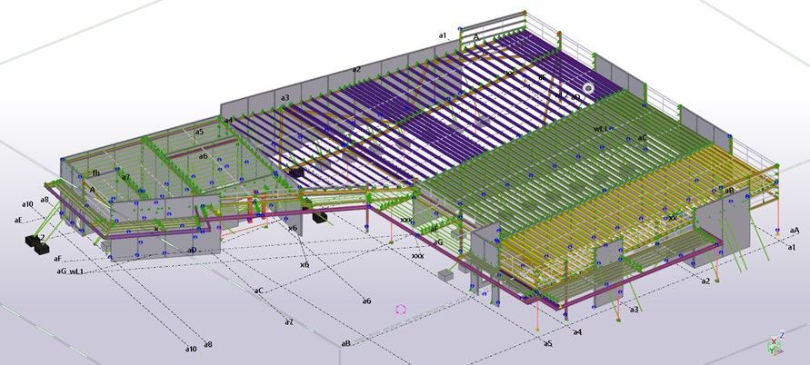 3D Rendering of a Building Under Construction — Darren Gray Cad Services In Upper Corindi, NSW