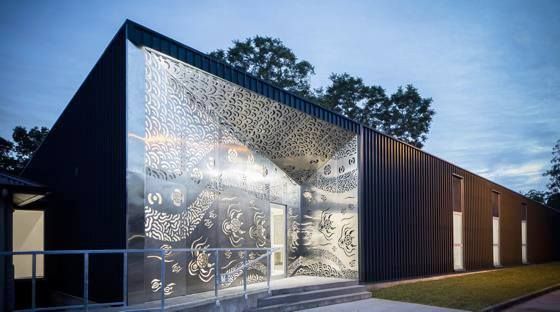 Wall With Design and Lights — Darren Gray Cad Services In Upper Corindi, NSW