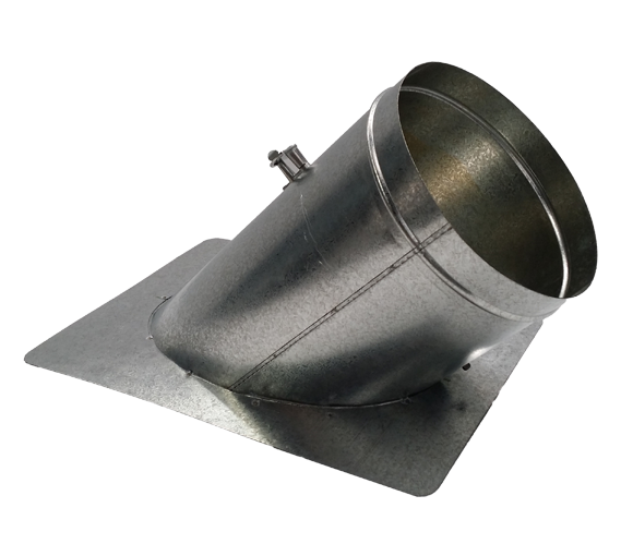 Flat Take Off 45° with Balancing Damper