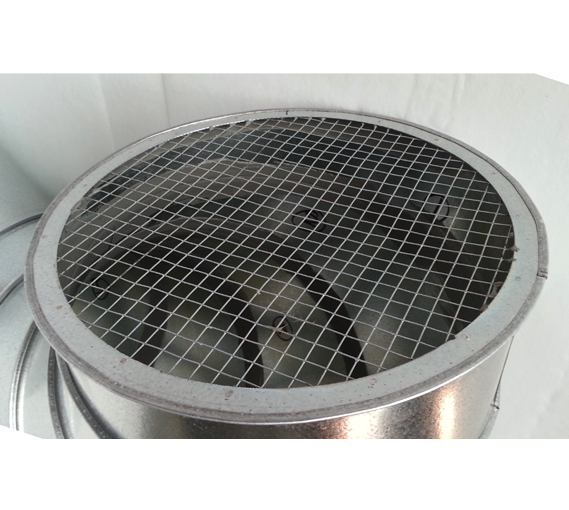 End Cap with Bird Mesh