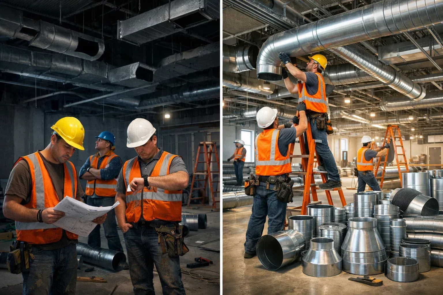 Remove delays on site with readily available ducting accessories